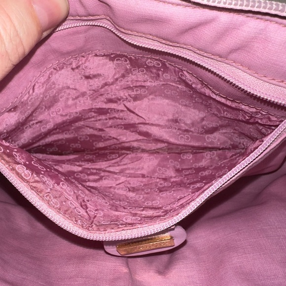 Vintage Gucci Flora Pink Crossbody Bag - Picture 10 of 11